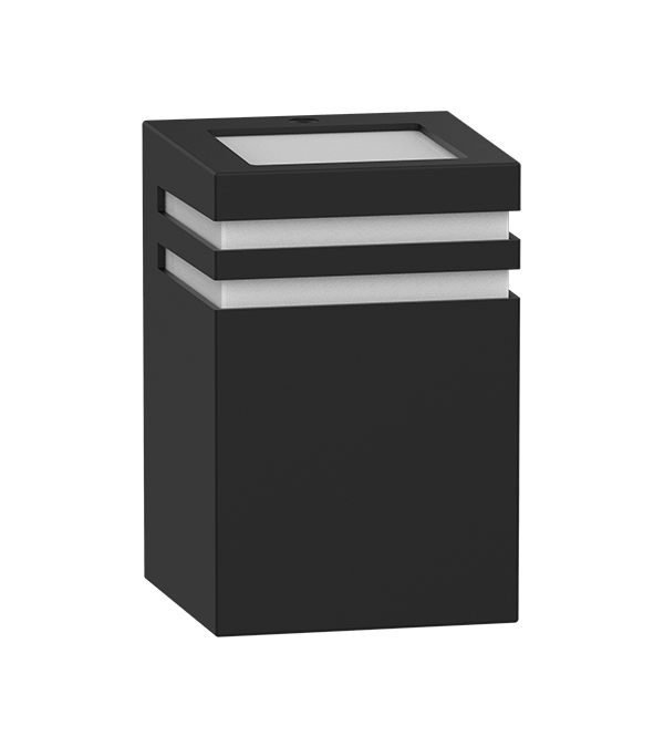 Đèn tường một chiều trong suốt trang trí hình vuông 75 HR60237 Đèn tường một chiều trong suốt trang trí hình vuông 75 HR60237