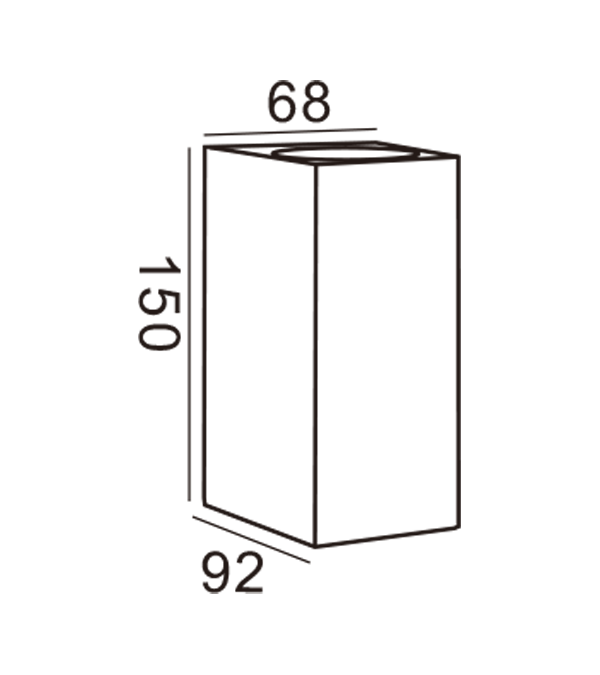 Đèn tường đá 4 đá HR60206 Đèn tường đá 4 đá HR60206