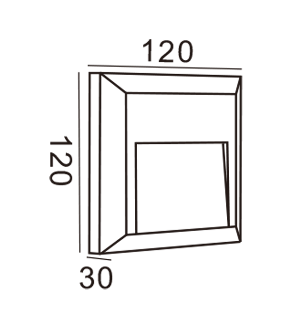 Đèn tường Apple-Hình chữ nhật HR20031 Đèn tường Apple-Hình chữ nhật HR20031