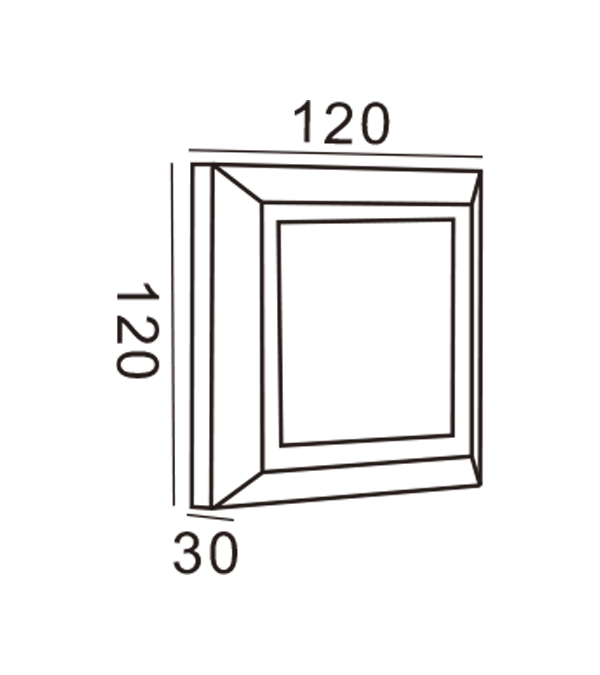 Đèn tường Apple-Hình chữ nhật HR20032 Đèn tường Apple-Hình chữ nhật HR20032