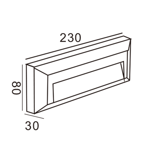 Đèn tường Apple-Hình chữ nhật HR20041 Đèn tường Apple-Hình chữ nhật HR20041
