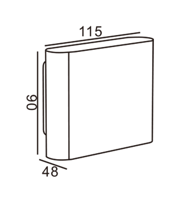 Đèn tường sạc dự phòng X HR60742 Đèn tường sạc dự phòng X HR60742