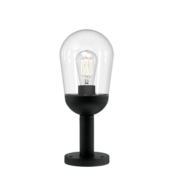 150 Đèn sân vườn có mái che bằng kính tên lửa HR60111-370 150 Đèn sân vườn có mái che bằng kính tên lửa HR60111-370