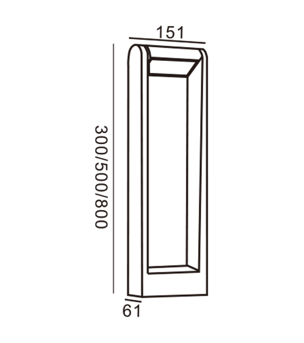 Đèn sân vườn xoay 150 350° 2 HR60441-2-500 Đèn sân vườn xoay 150 350° 2 HR60441-2-500