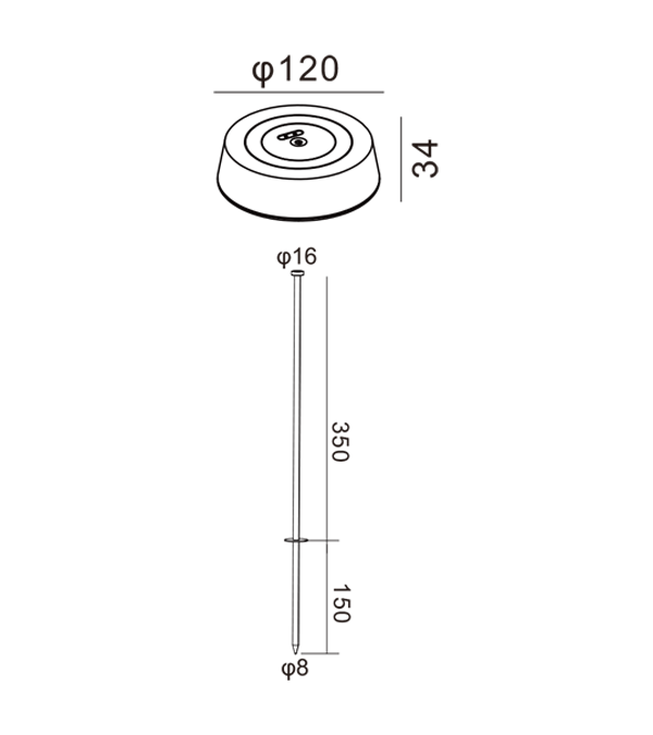 Đèn bàn sạc phẳng cao 385 HR95054-385 Đèn bàn sạc phẳng cao 385 HR95054-385