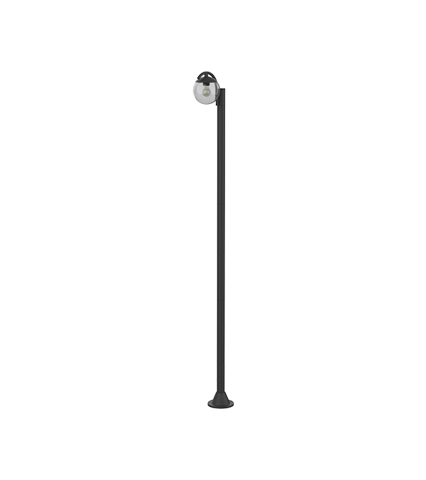 Đèn sân vườn kính tròn một đầu HR60692 Đèn sân vườn kính tròn một đầu HR60692