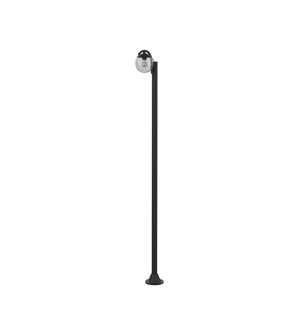 Đèn sân vườn kính tròn một đầu HR60692 Đèn sân vườn kính tròn một đầu HR60692