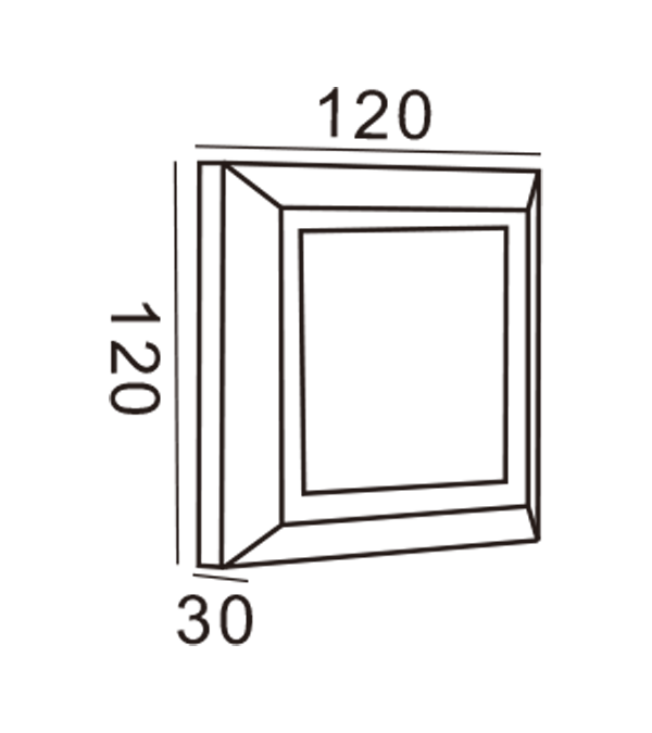 Đèn tường Apple-Hình chữ nhật HR20032 Đèn tường Apple-Hình chữ nhật HR20032