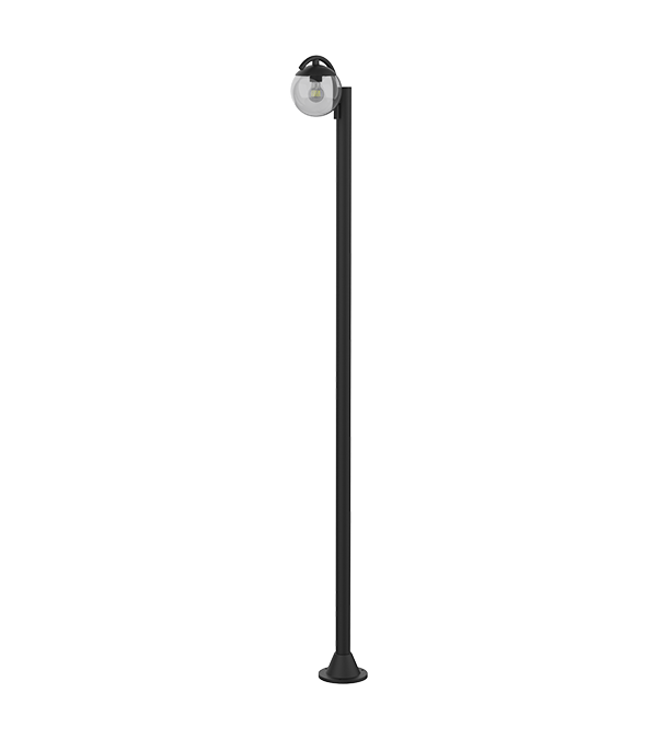 Đèn sân vườn kính tròn một đầu HR60692 Đèn sân vườn kính tròn một đầu HR60692